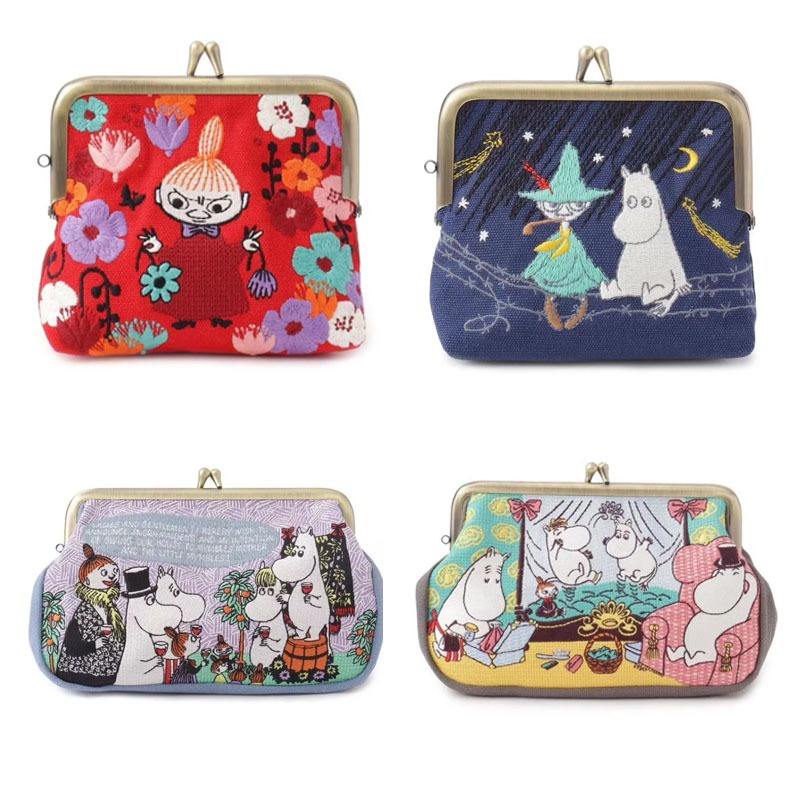 Embroidery Bag - Sıcak Anime Moomin Kawaii Serisi Saklama