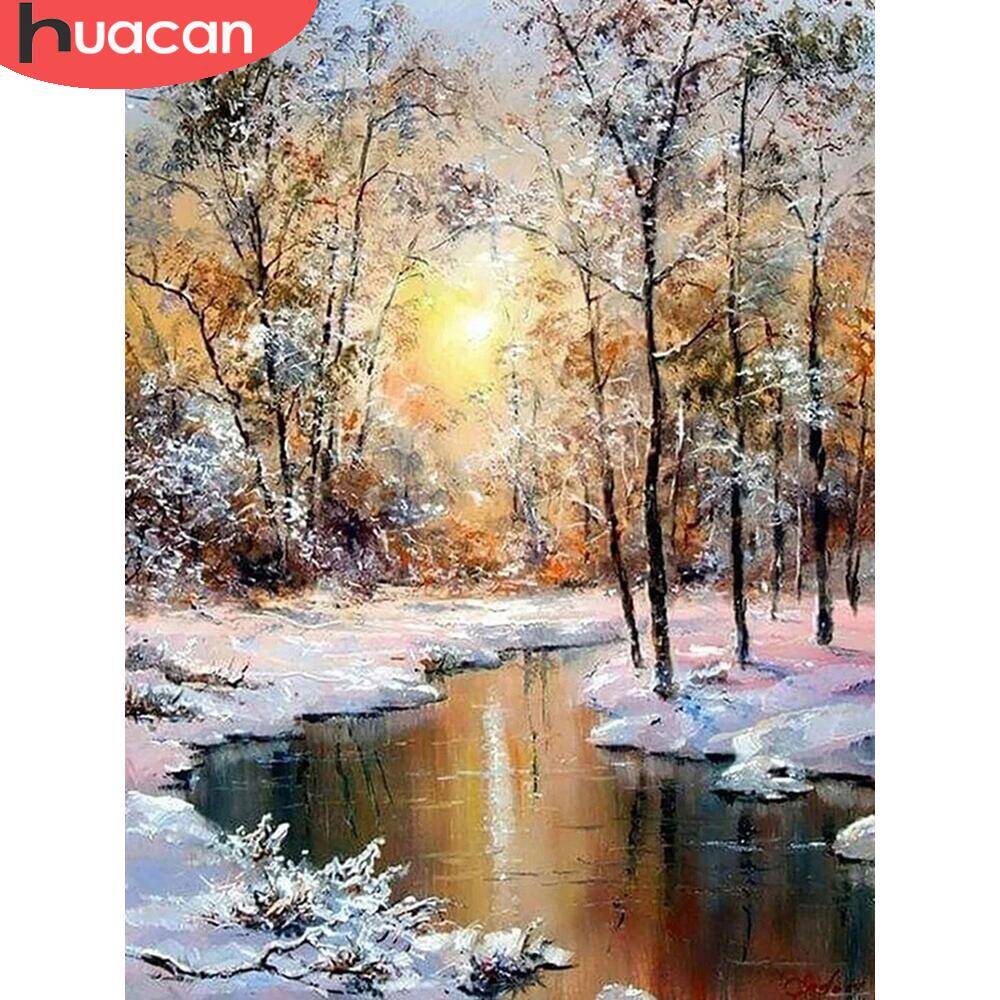HUACAN hayvan DIY elmas boyama - Embroidery Xmas incelemesi ve fiyatı