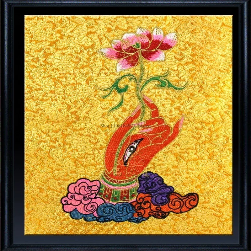 42 CM Çift Nakış Saten Kumaş L - Embroidery Bag incelemesi ve fiyatı