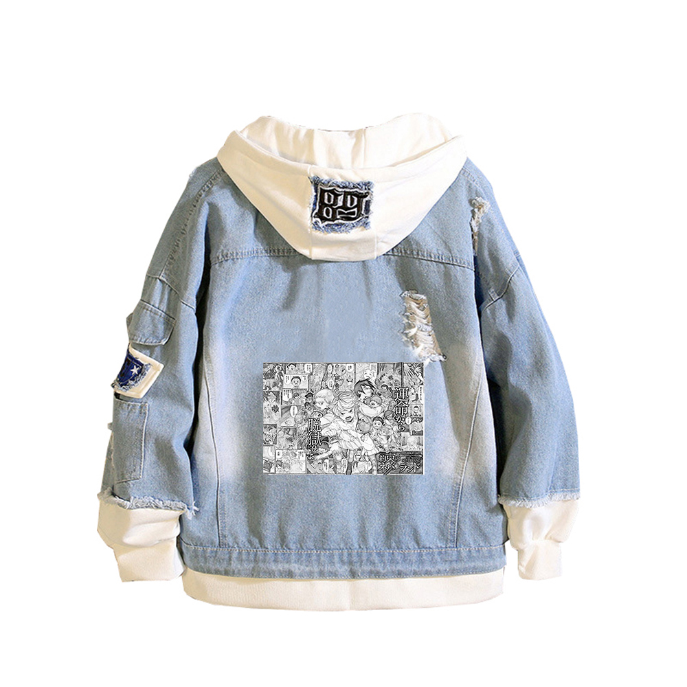 The Promised Neverland Anime K - Embroidery Jacket Jeans incelemesi ve fiyatı
