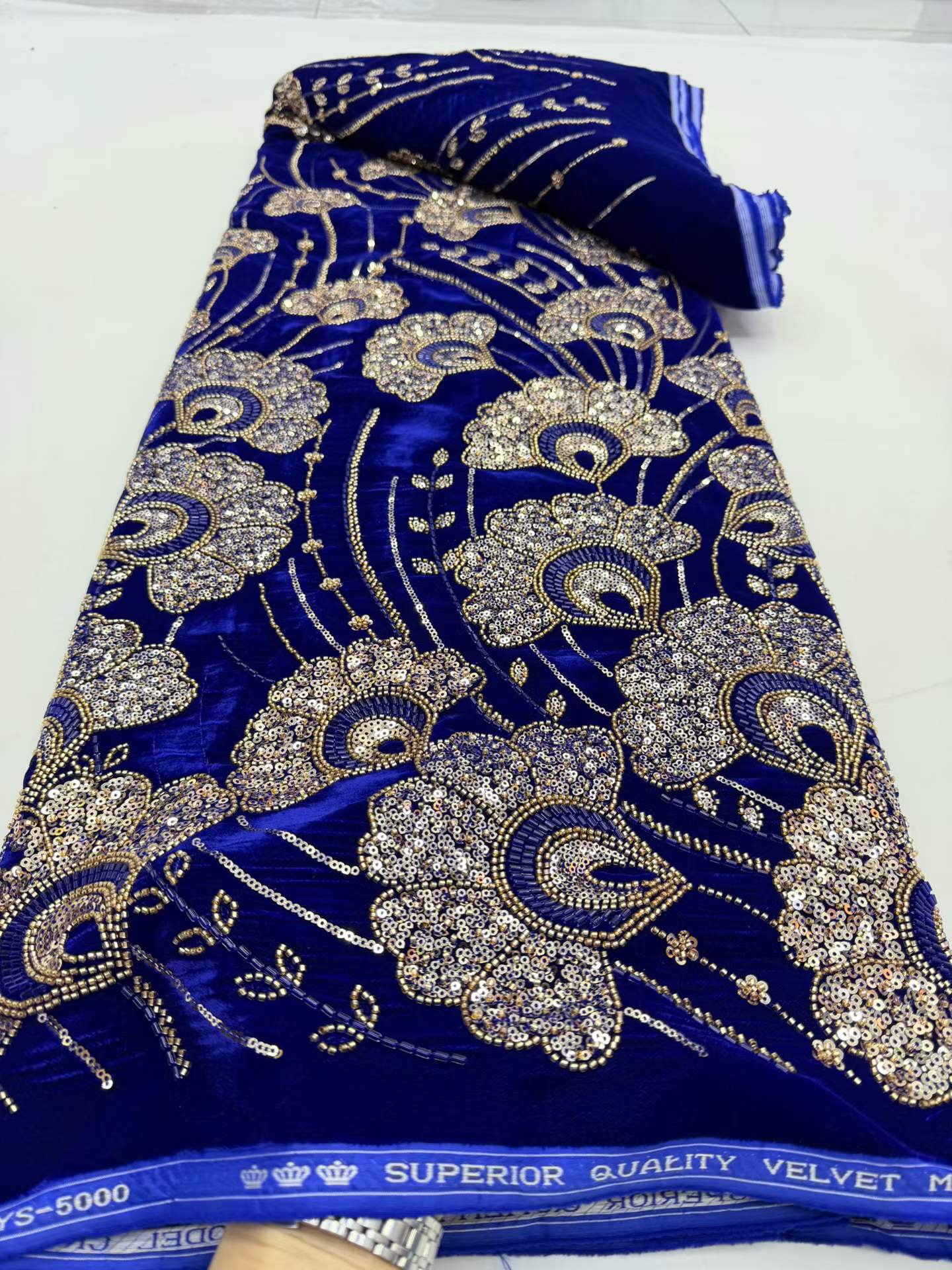 Nijeryalı Fransız Kadife Dante - Velvet Fabric Embroidery incelemesi ve fiyatı