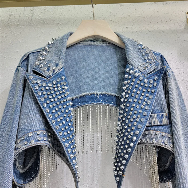 Yapay Elmas Boncuklu Püsküller - Embroidery Jacket Jeans incelemesi ve fiyatı