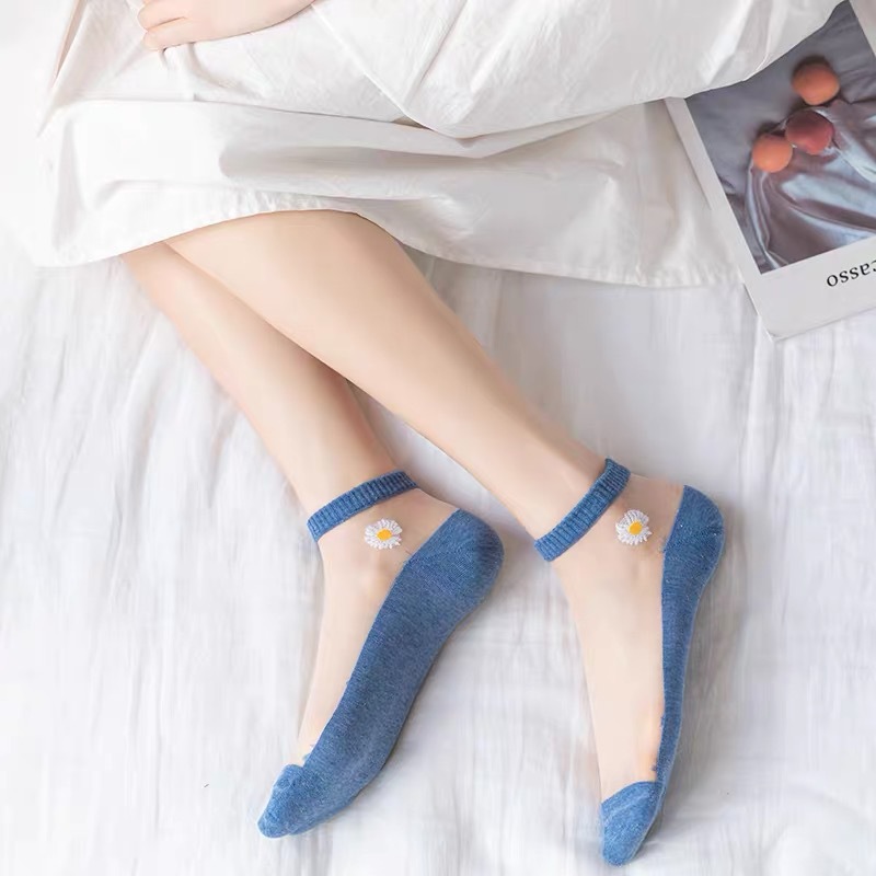 5 çift/grup Kore Tarzı Kadın S - Embroidery On Socks incelemesi ve fiyatı