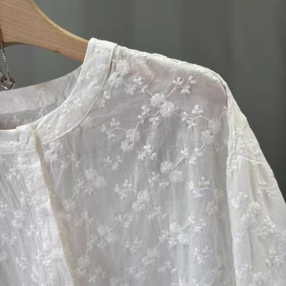 2026 Kadın Dantel İşlemeli Blu - Embroidery Eyelet incelemesi ve fiyatı