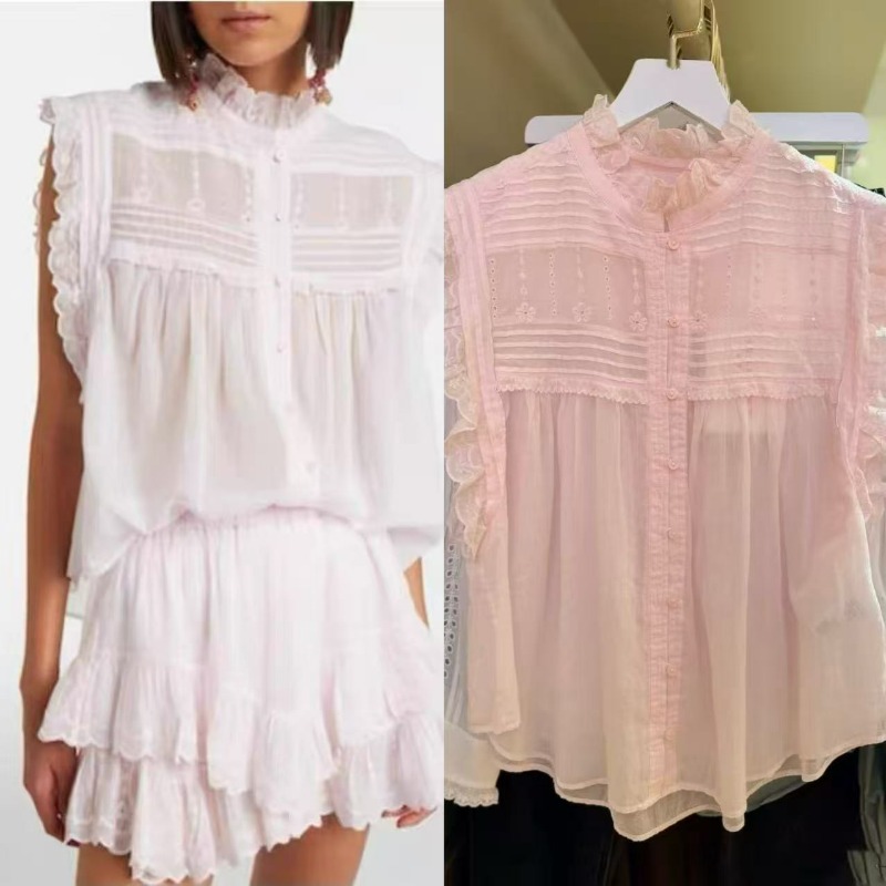 Kadın Fırfırlı Yarım Yaka Kols - Embroidery Eyelet incelemesi ve fiyatı