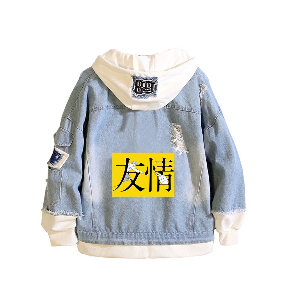MELON BALIK Demin Ceket Anime  - Embroidery Jacket Jeans incelemesi ve fiyatı