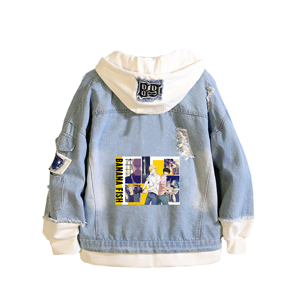 MELON BALIK Demin Ceket Anime  - Embroidery Jacket Jeans incelemesi ve fiyatı