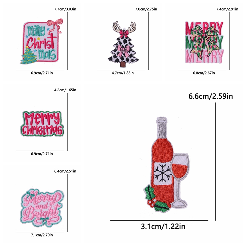 10 adet noel/mektup işlemeli y - Embroidery Xmas incelemesi ve fiyatı