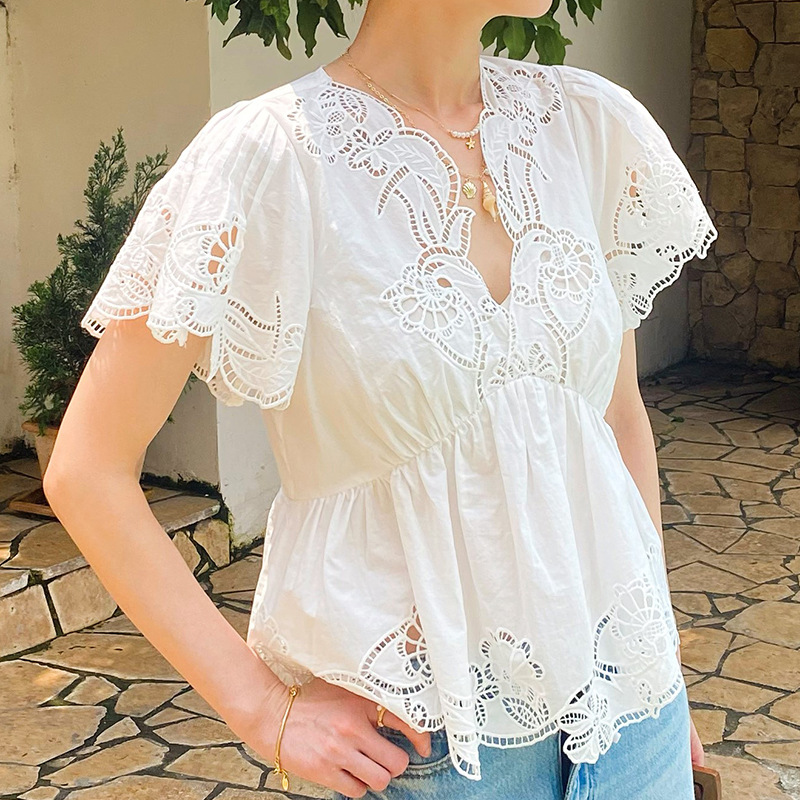 Fransız Tarzı Çiçekli Delikli  - Embroidery Eyelet incelemesi ve fiyatı