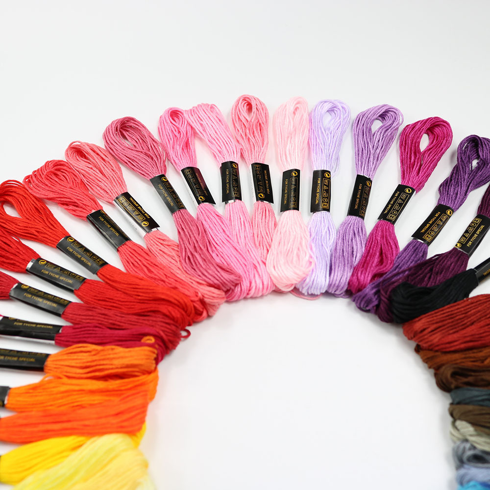 Sabit 50 renkli kanaviçe ipliğ - Embroidery Diy incelemesi ve fiyatı