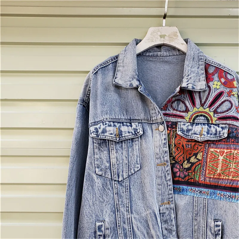 Bohemia Nakış Ekleme Büyük Cep - Embroidery Jacket Jeans incelemesi ve fiyatı