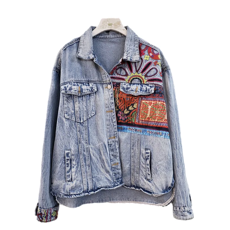 Bohemia Nakış Ekleme Büyük Cep - Embroidery Jacket Jeans incelemesi ve fiyatı