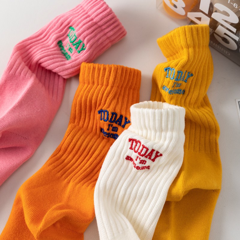 Erkekler kadınlar için çift ko - Embroidery On Socks incelemesi ve fiyatı