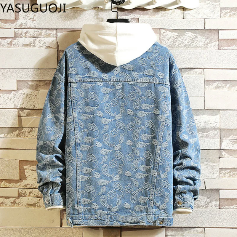 Yeni 2025 Bahar Japon Vintage  - Embroidery Jacket Jeans incelemesi ve fiyatı