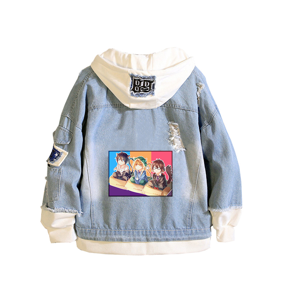 Noragami ARAGOTO Baskı Kadın D - Embroidery Jacket Jeans incelemesi ve fiyatı