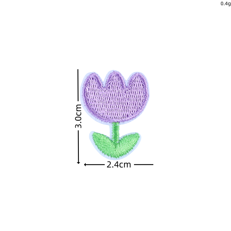 10 adet Karikatür Çiçek Yamala - Embroidery On Socks incelemesi ve fiyatı