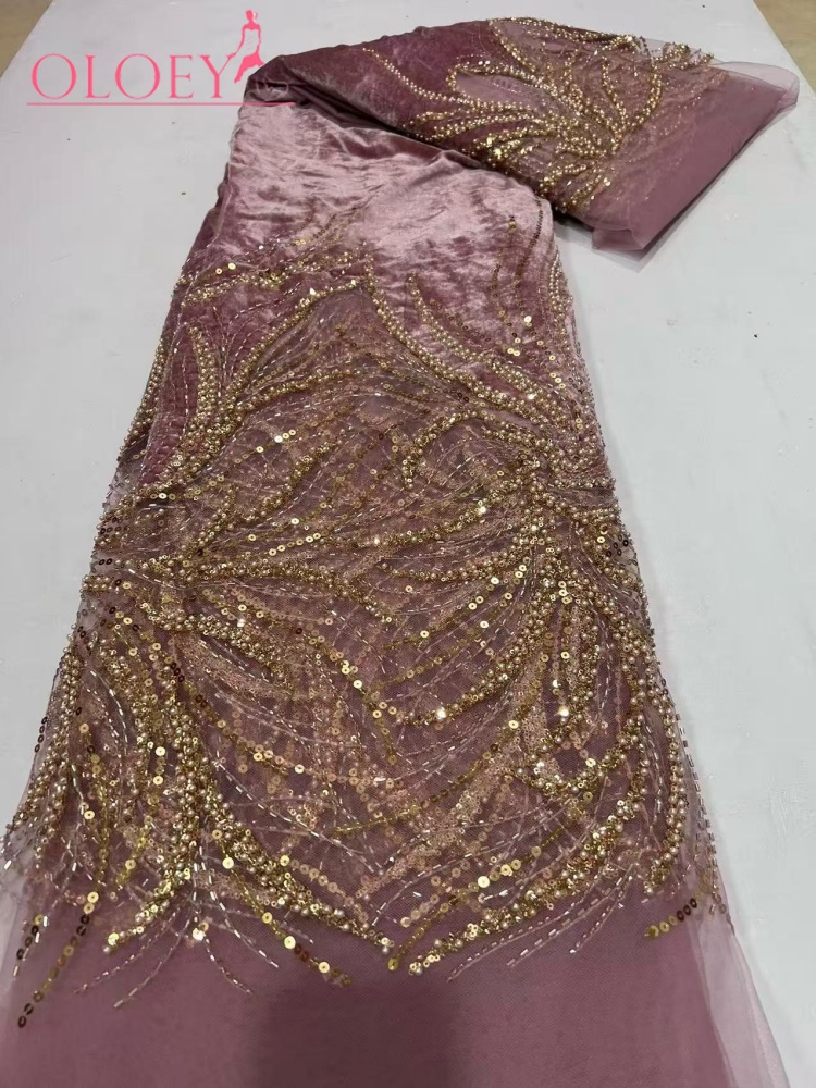 OLOEY Lüks düğün elbisesi Yeni - Velvet Fabric Embroidery incelemesi ve fiyatı