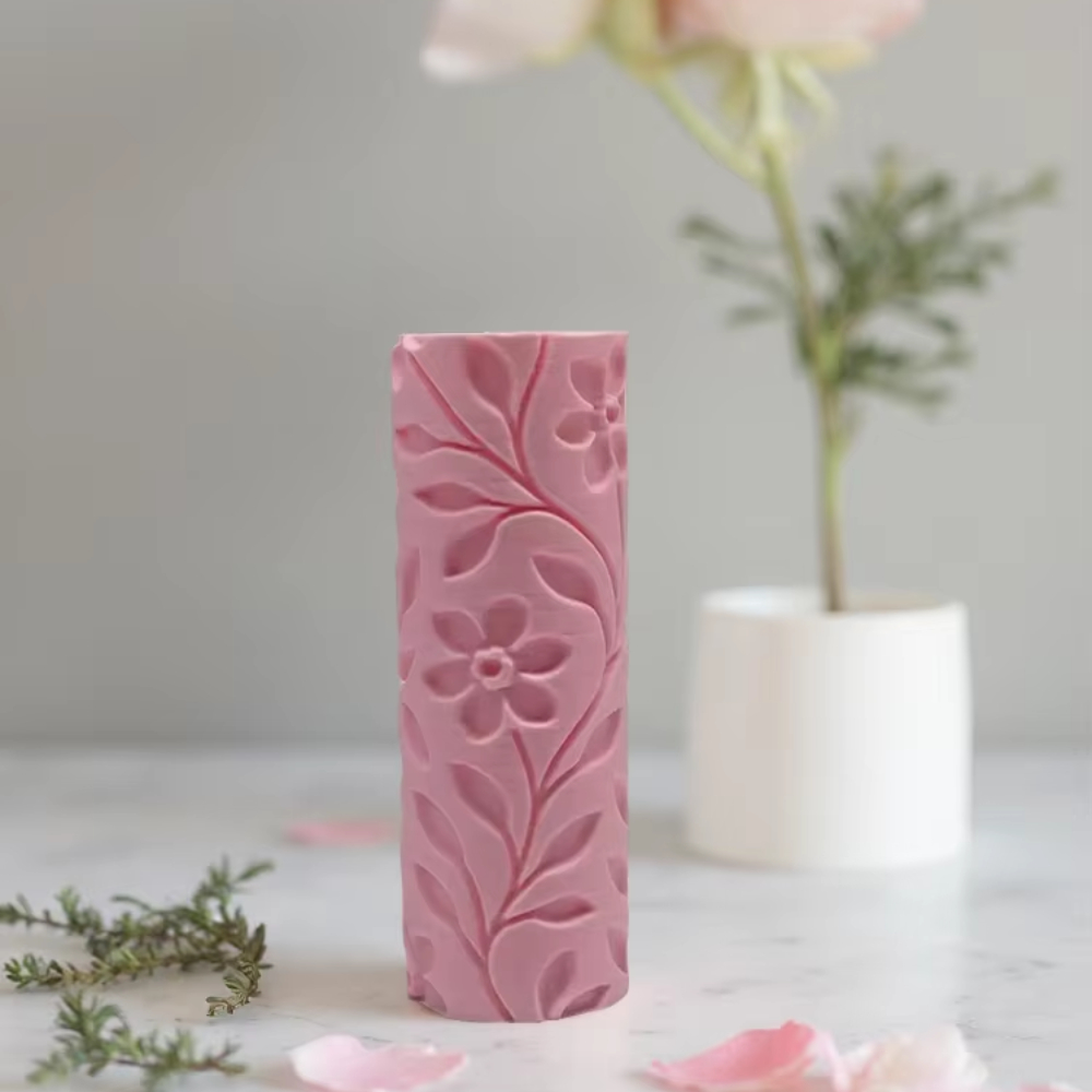 Mutlu Yapraklar Desenli Kil Rö - Embroidery Texture incelemesi ve fiyatı