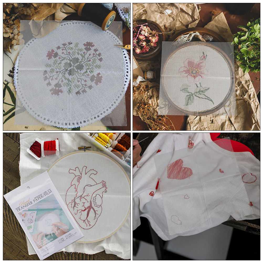 8 adet suda çözünür nakış tran - Embroidery Diy incelemesi ve fiyatı