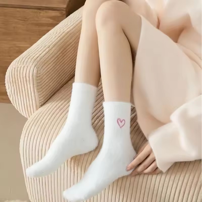 5 çift kadın kalınlaşmış vizon - Embroidery On Socks incelemesi ve fiyatı