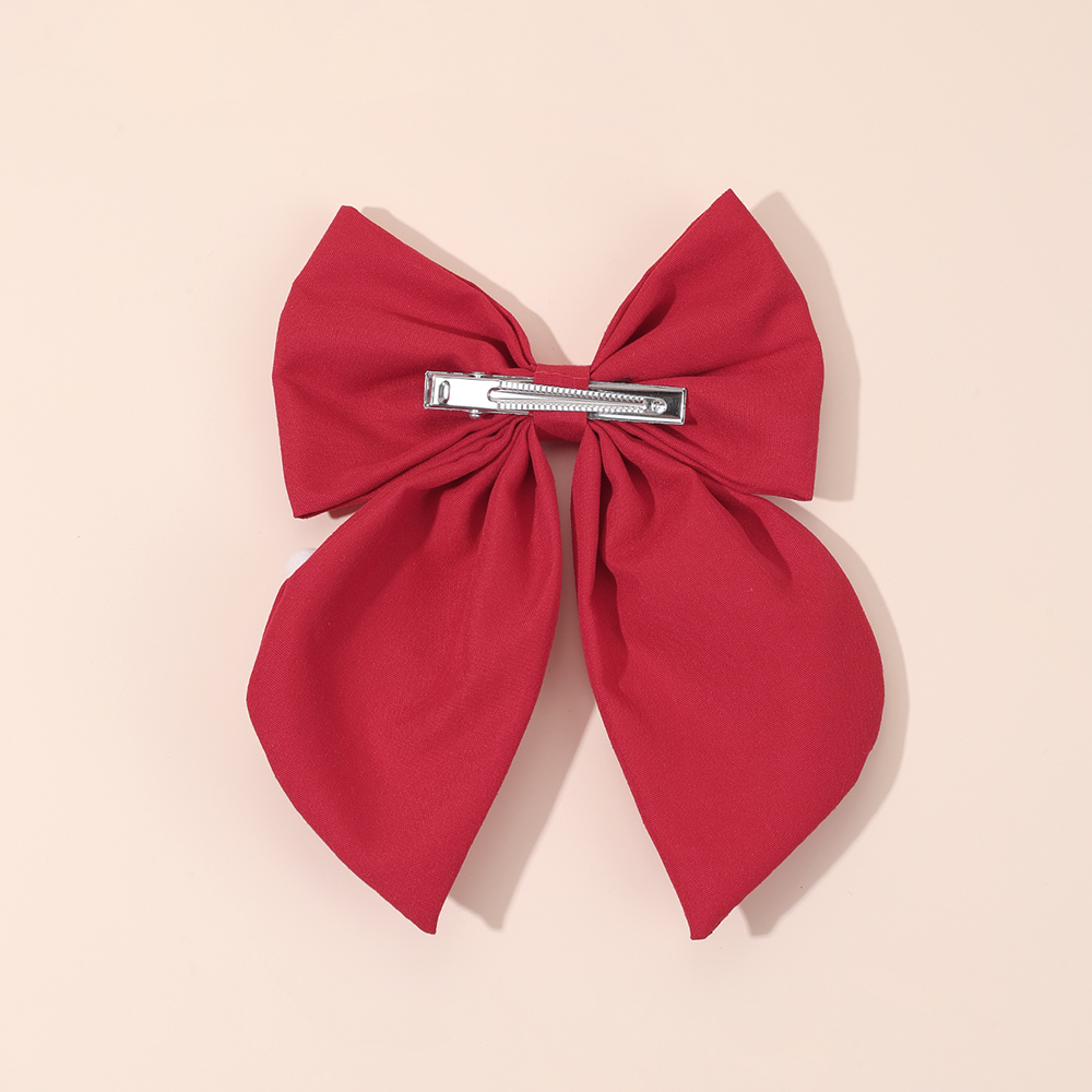 Noel kırmızı fiyonk saç tokası - Embroidery Xmas incelemesi ve fiyatı